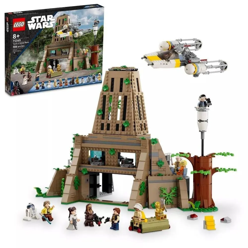 Lego Star Wars A Hope Yavin 4 Rebel Base Building Set 75365