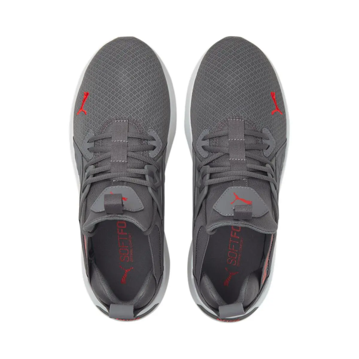 Puma shoes - PUMA Enzo - Enzo - GREY/RED/WHITE - 195234-07 4