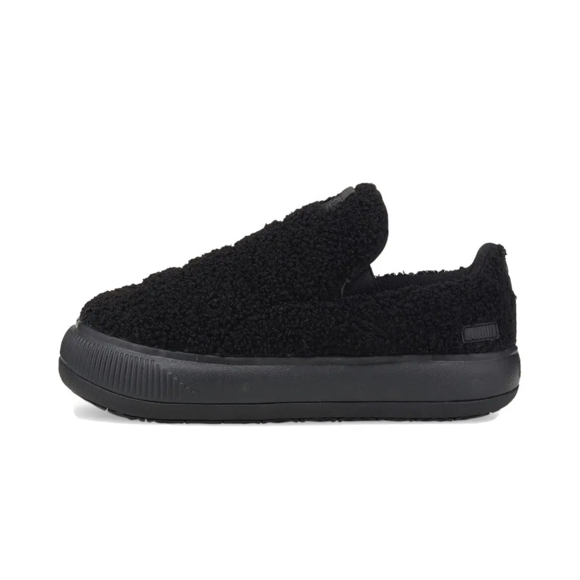 Puma shoes - Puma Suede Mayu Slip-On Platform - 384887-01 - Black 0