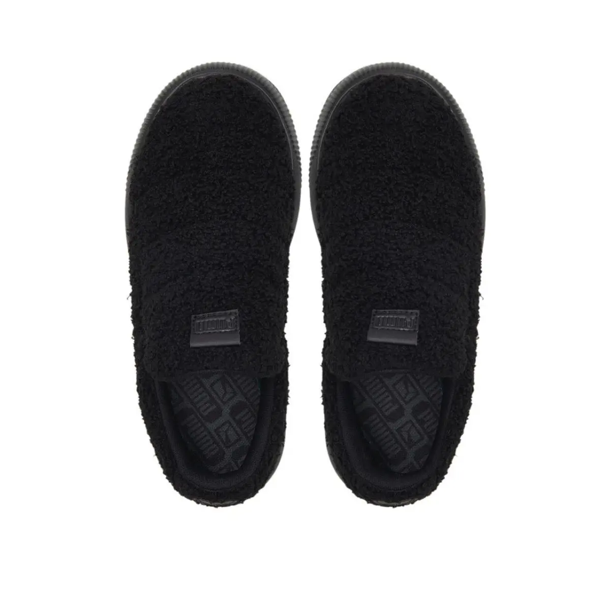 Puma shoes - Puma Suede Mayu Slip-On Platform - 384887-01 - Black 2