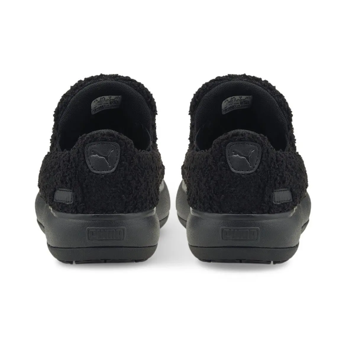Puma shoes - Puma Suede Mayu Slip-On Platform - 384887-01 - Black 3
