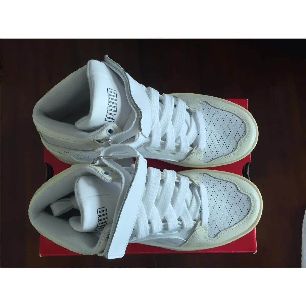 Puma shoes - white 2