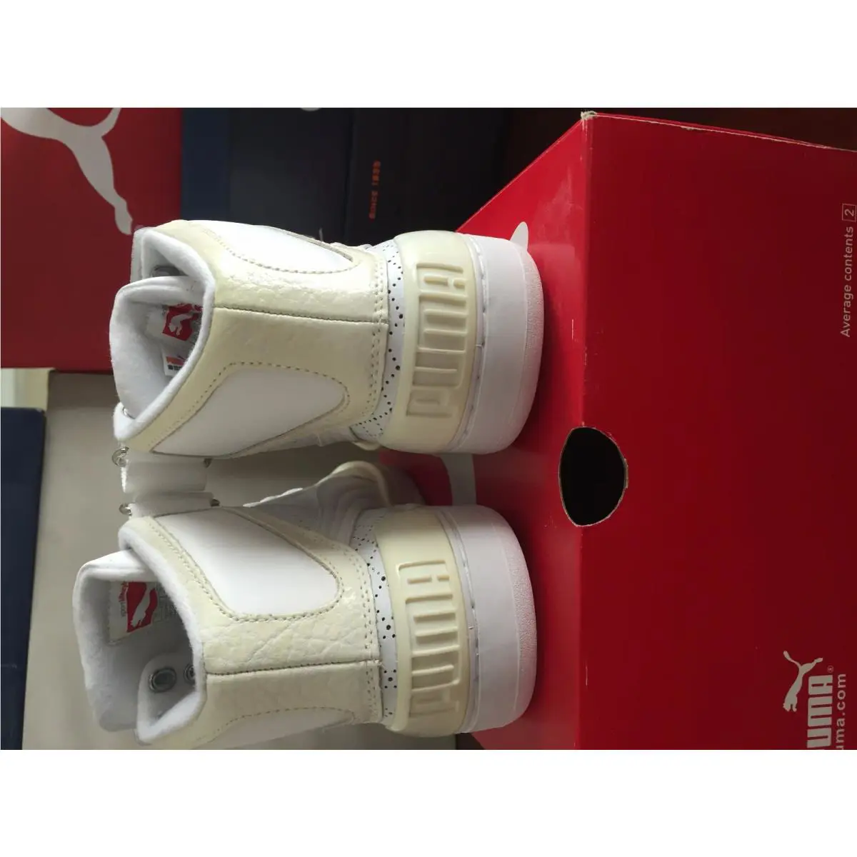 Puma shoes - white 3