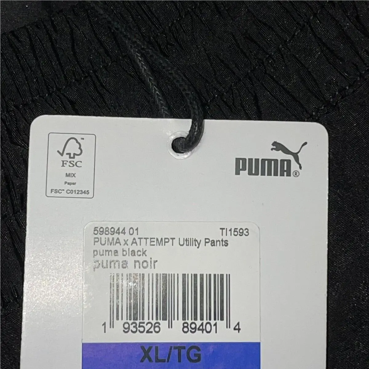Puma clothing - 598944 01 - Black (UPC: 193526894069) 3