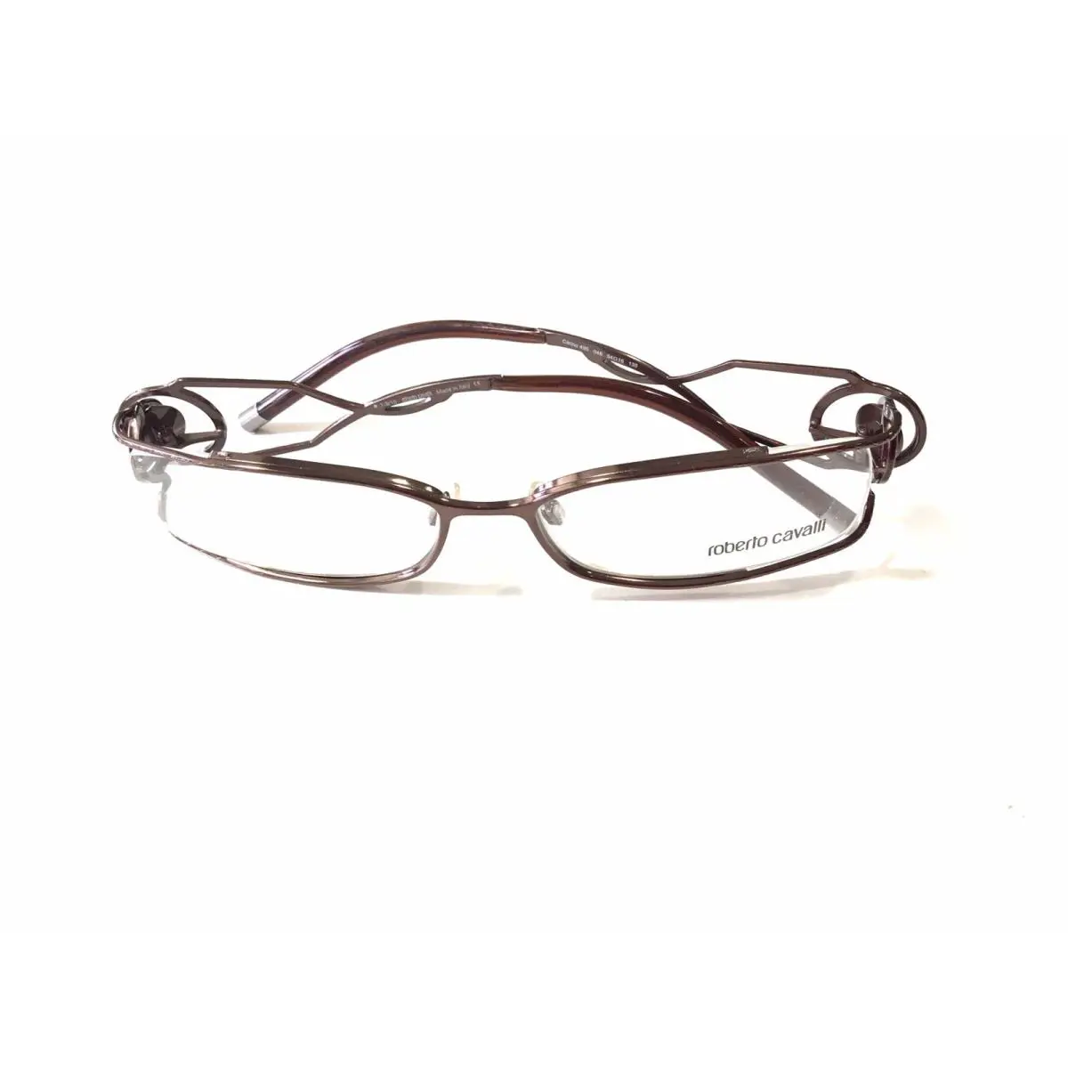 Roberto Cavalli Eyeglasses Citrino 495 Bronze 048 Size 54mm Optical Frame