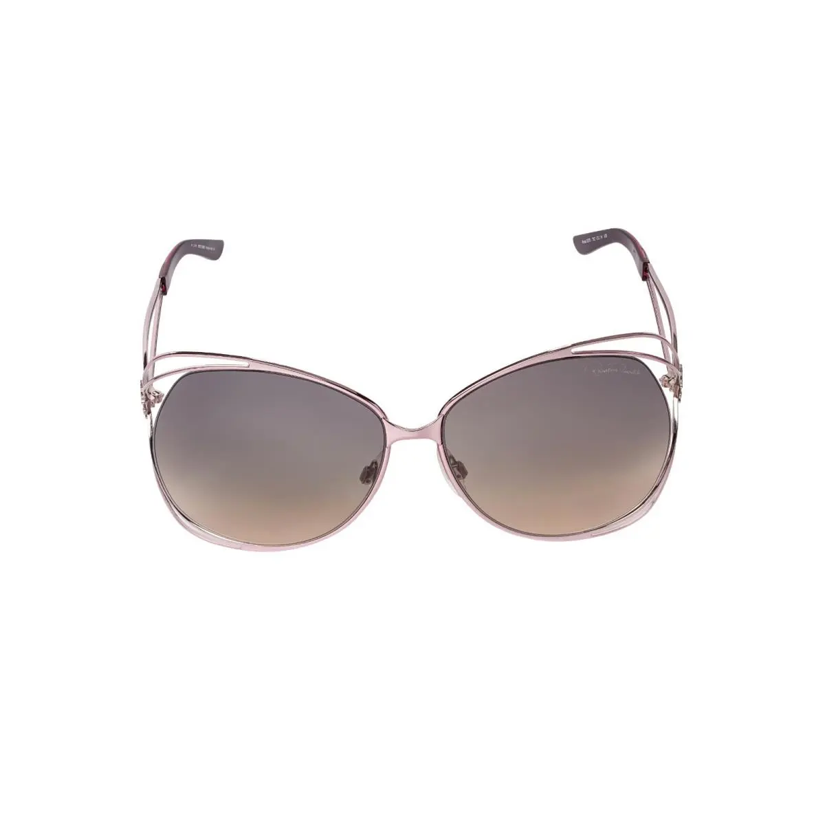 Roberto Cavalli Rosa RC 527S 72Z Women`s Rose Square Gradient Sunglasses