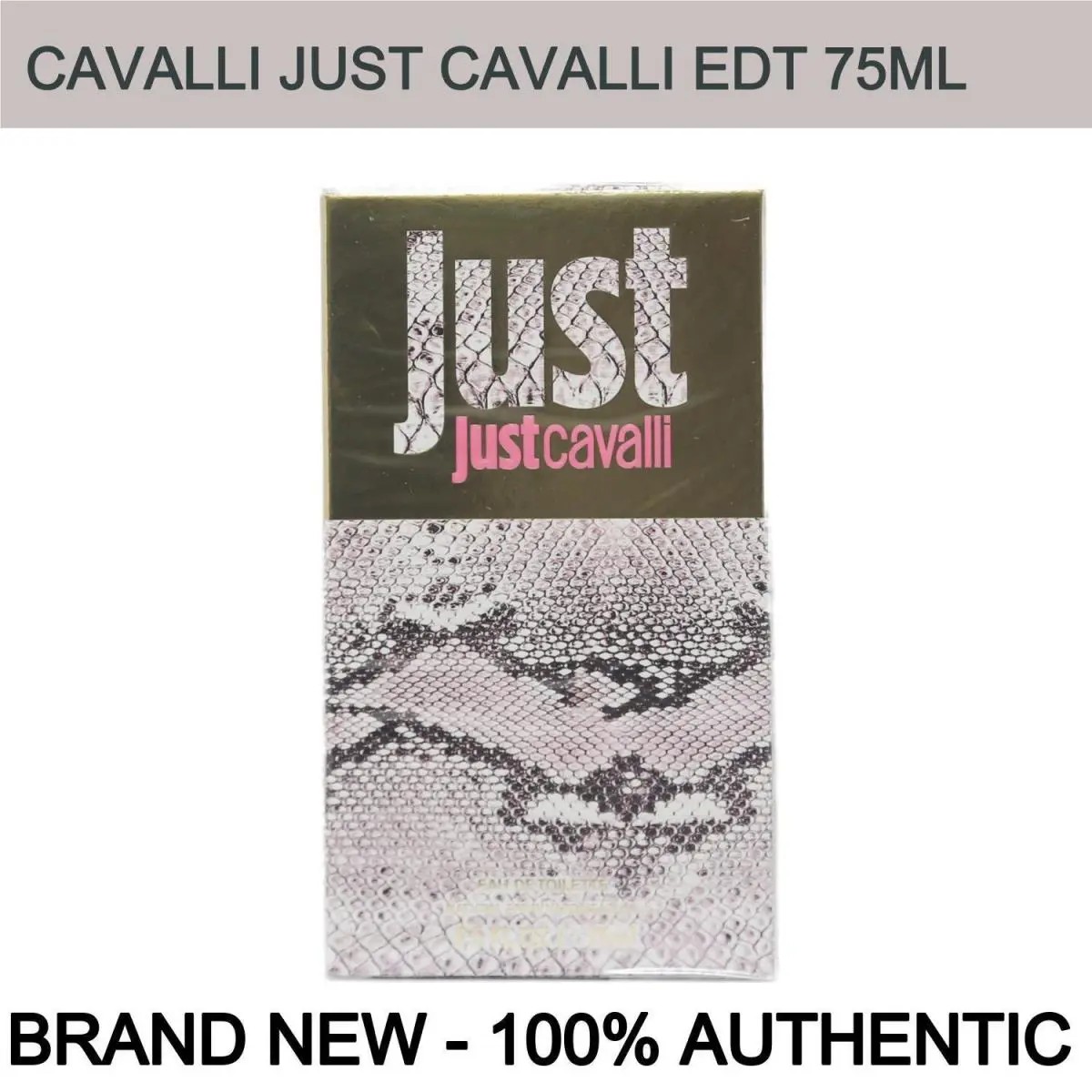 Roberto Cavalli Just Cavalli Eau de Toilette For Women 2.5oz Spray