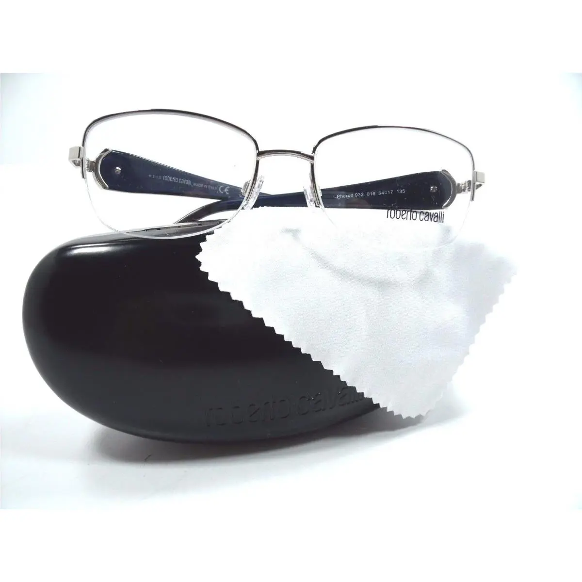 Roberto Cavalli Eyeglasses Pherud 932 016 Palladium Size 54mm