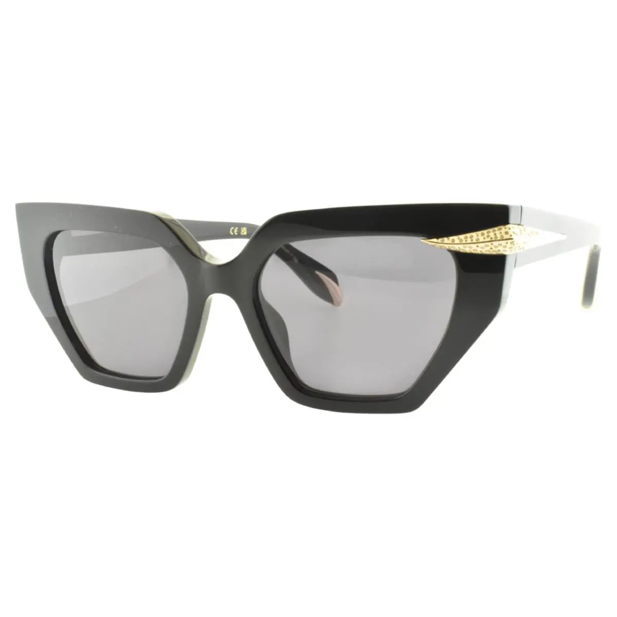Roberto Cavalli SRC001S 700Y 54-19-140 Cat Eye Full Rim Womens Sunglasses