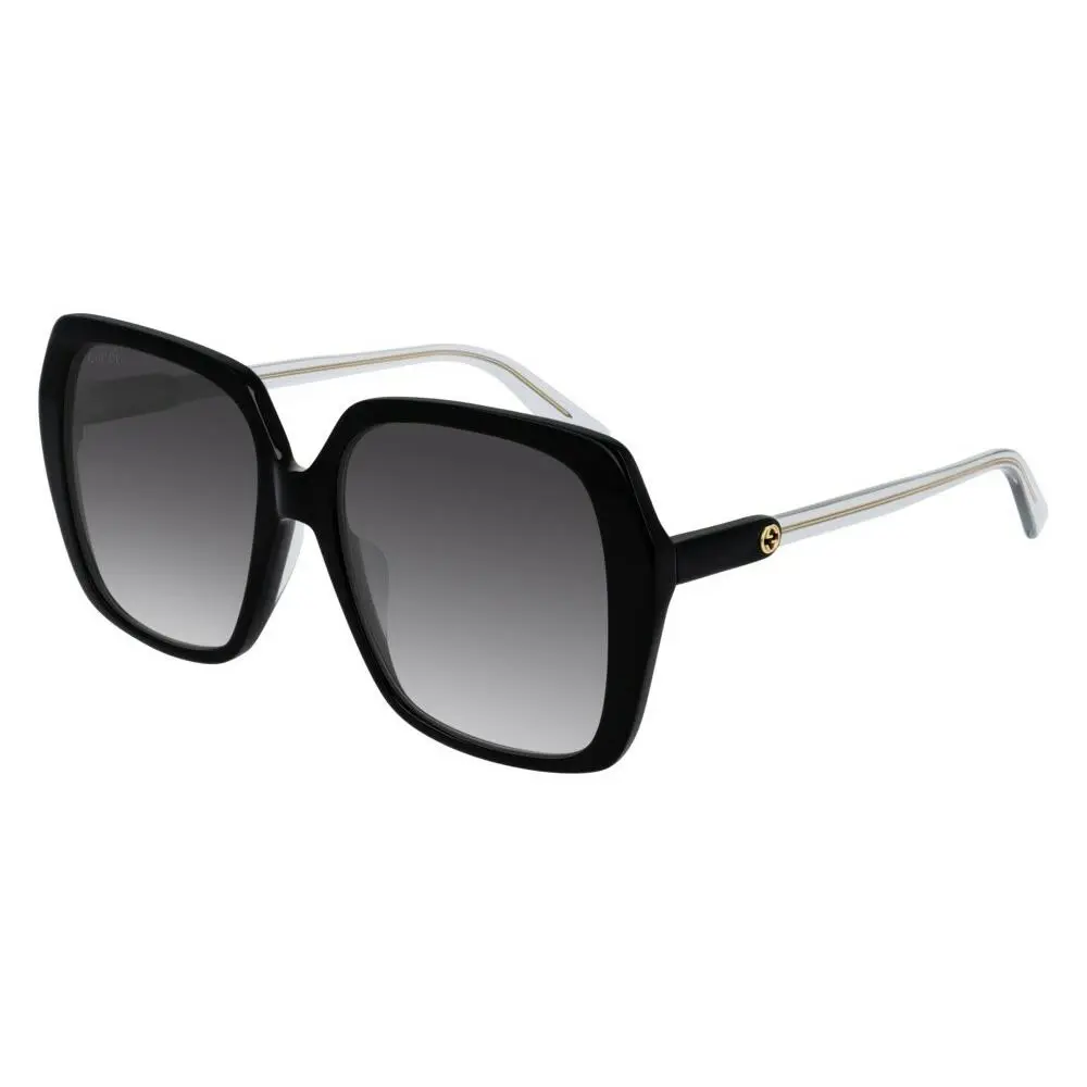 Gucci GG0533SA Fashion Square Sunglasses 56mm - Frame: Havana, Lens: Brown