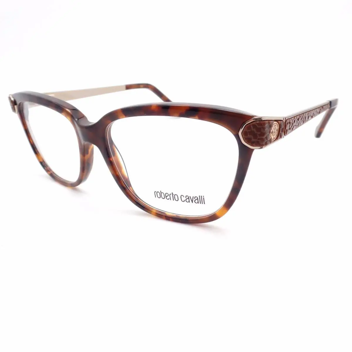 Roberto Cavalli 934 V 052 Havana Gold Reptile Frame