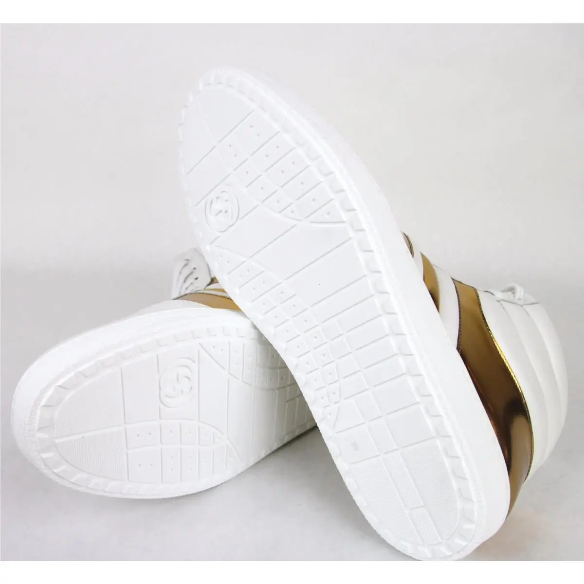 Gucci shoes - 368494 - 368494 - White Gold/Black Silver, /: White/Gold 9068 16