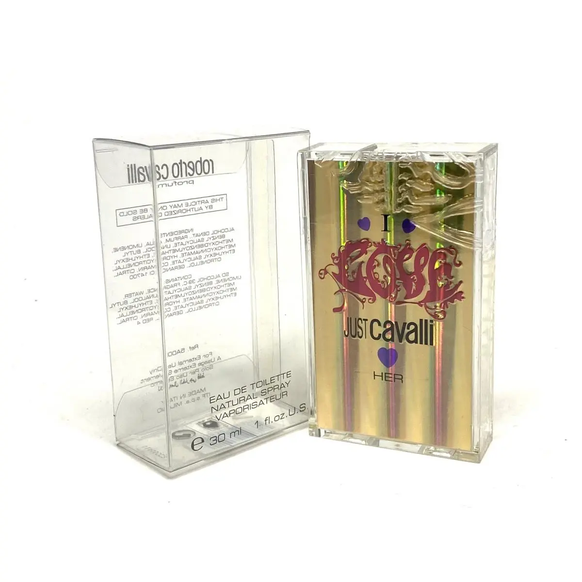 I Love Just Cavalli Her By Roberto Cavalli 1 Fl.oz Eau De Toilette Spray Women