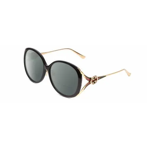 GG0226SK Womens Polarized Bifocal Sunglasses in Black/gold 60mm 41 Options Grey by Gucci