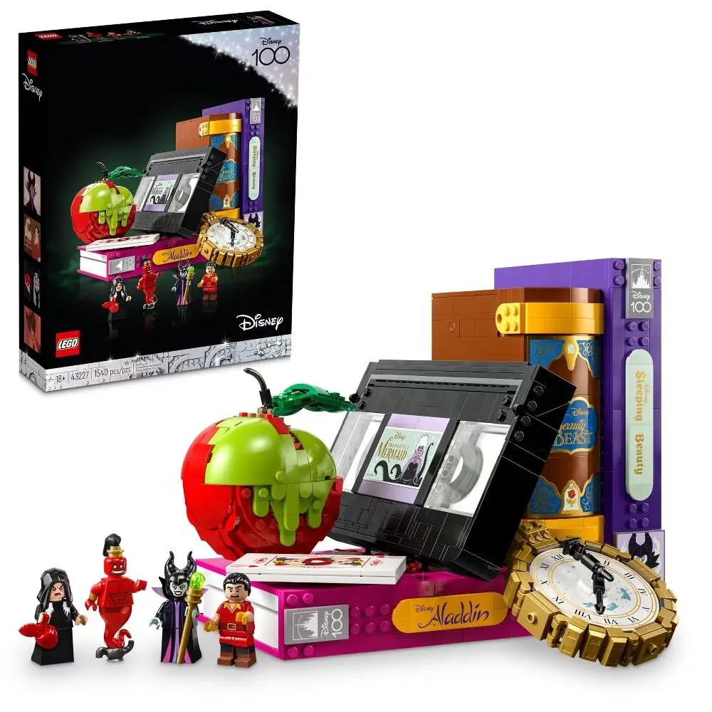Lego Disney Villain Icons 43227 Maleficent Jafar Gaston Evil Queen