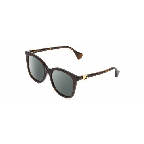 GG1071S Cateye Polarized Bifocal Sunglasses in Tortoise Havana Gold 55mm Grey by Gucci