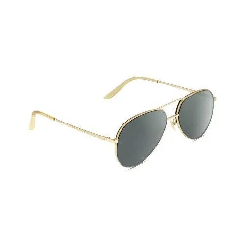 GG0356S Unisex Pilot Polarize Bifocal Sunglasses Gold Yellow 59mm 41 Opt Grey by Gucci