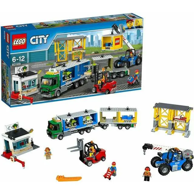 Lego City 60169 Cargo Terminal Retired Building Set