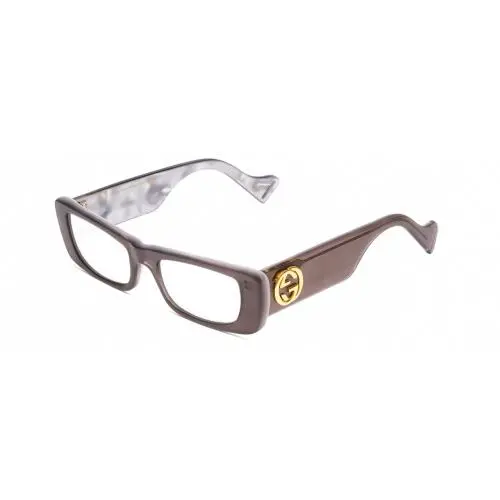GG0516S Designer Reading Glasses Grey Layer Marble White Mother of Pearl R by Gucci