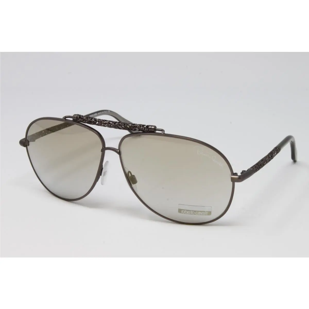 Roberto Cavalli Sunglasses Men`s Aviator Clematis RC664S 38L Bronze 64mm