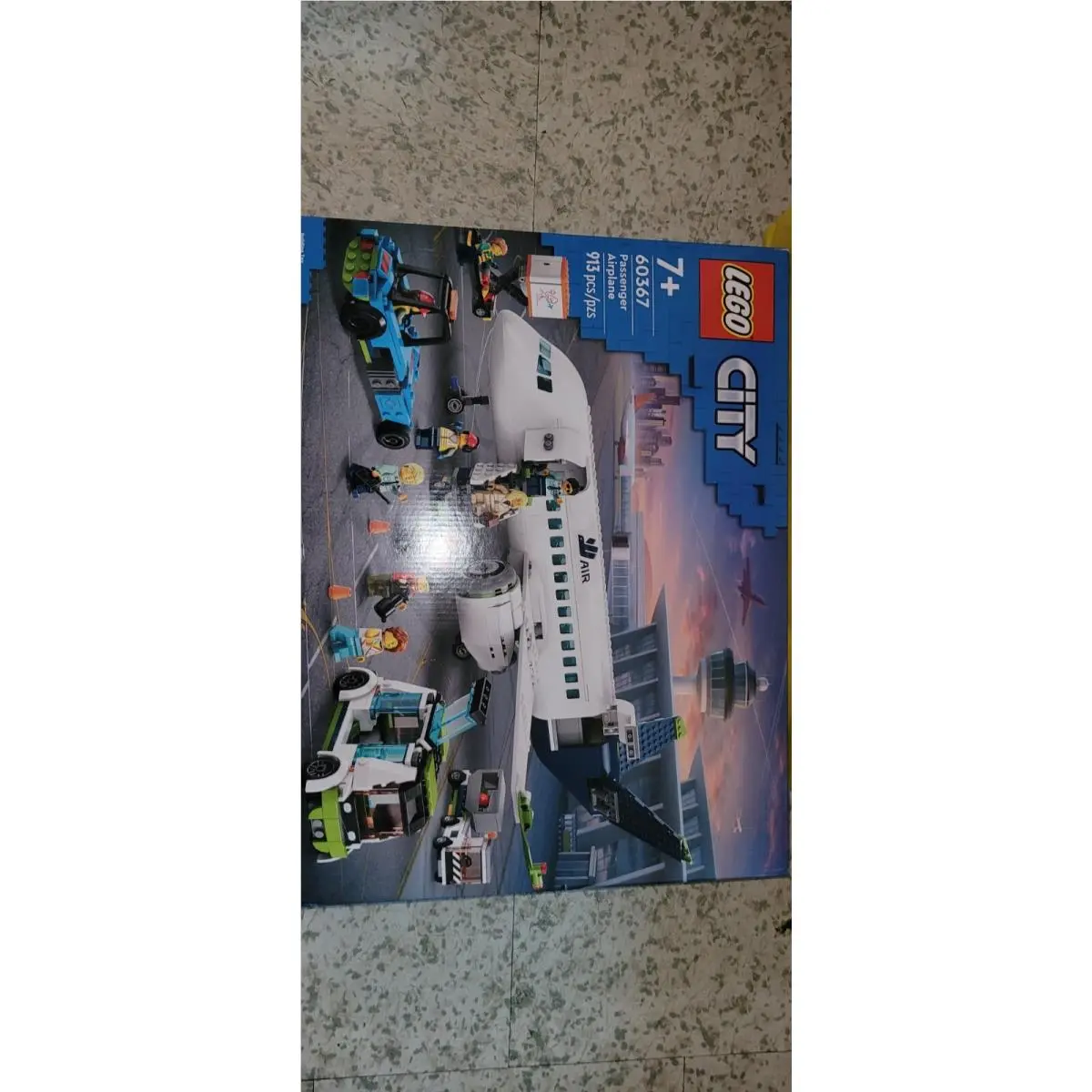 Lego® City Passenger Airplane 60367 Brand Toy Block 913 Pcs