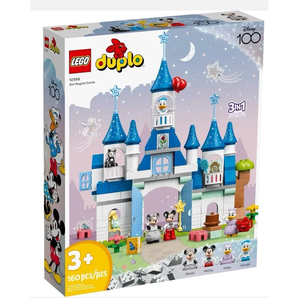 Lego Duplo 3in1 Magical Castle Disney Mickey Set 10998 Retired
