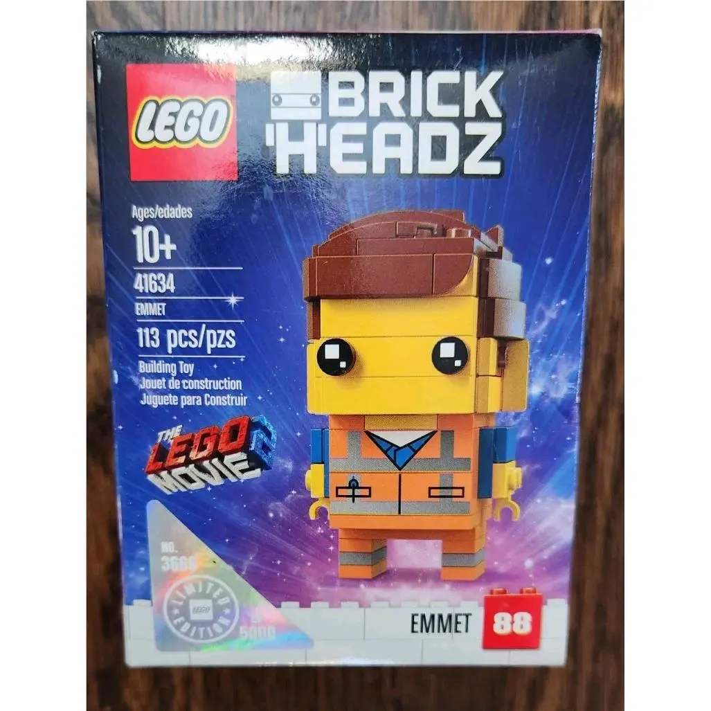 Light Wear Lego Brickheadz: Emmet 41634 Stocking Stuffer