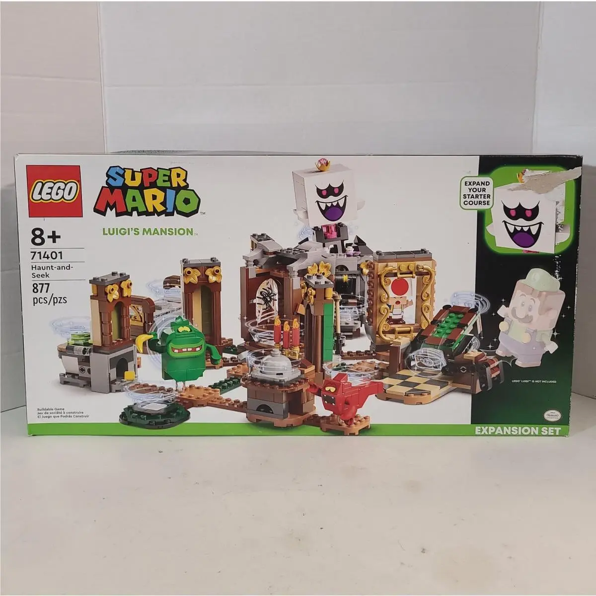 Lego Super Mario Luigis Mansion Haunt and Seek 71401 King Boo