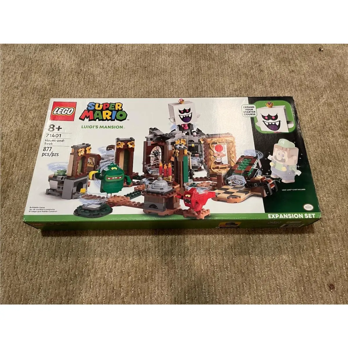 Lego Super Mario Luigi’s Mansion Haunt-and-seek Expansion Set 71401