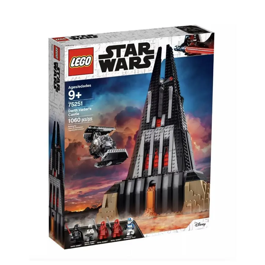 Retired Lego Star Wars Darth Vader’s Castle 75251 - Free Immediate Shipping