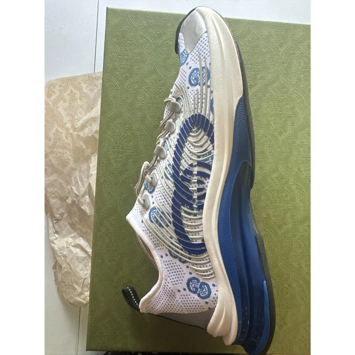 Gucci shoes - Gucci Run - Run - 680900 USN10 - Blue 11