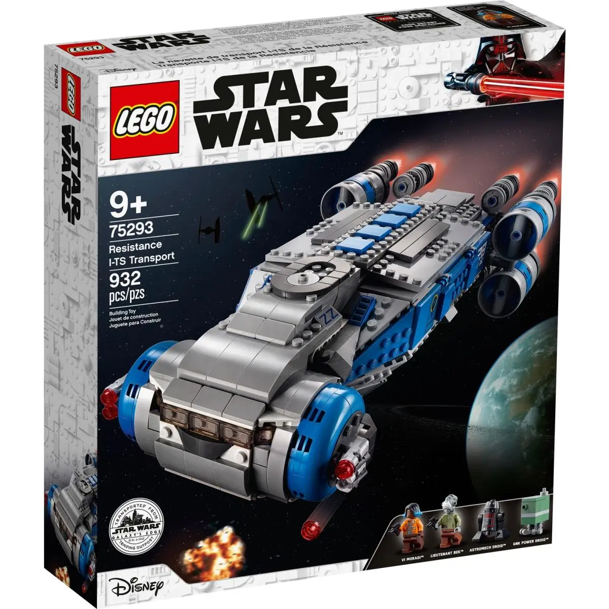 Lego Star Wars: Resistance I-ts Transport 75293 Retired