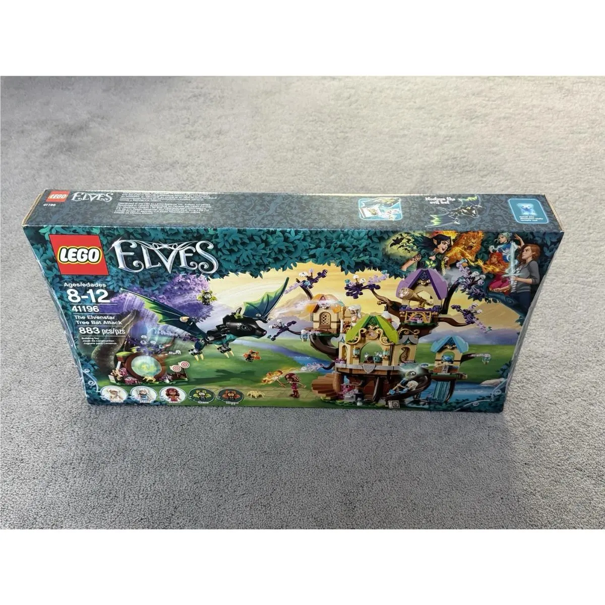 Lego Elves The Elvenstar Tree Bat Attack 41196