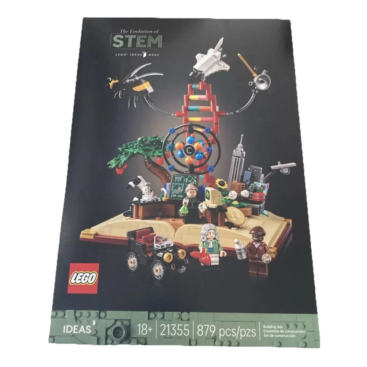 Lego Ideas The Evolution of Stem Building 21355 - 879 Pcs