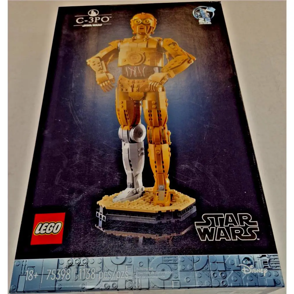 Lego Disney Star Wars C-3PO 1138 Pcs 75398 Building Set
