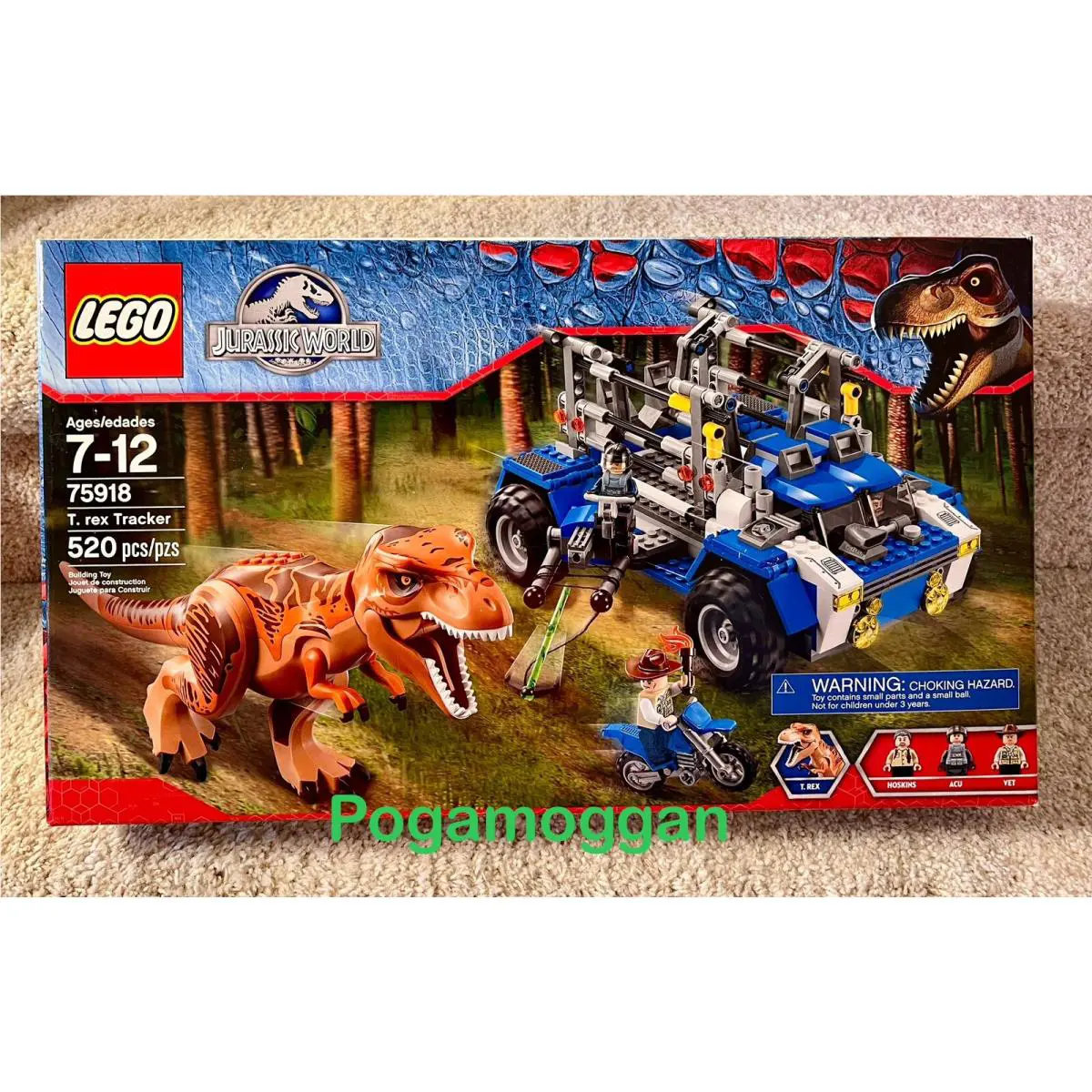 Lego 75918 Jurassic World T. Rex Tracker