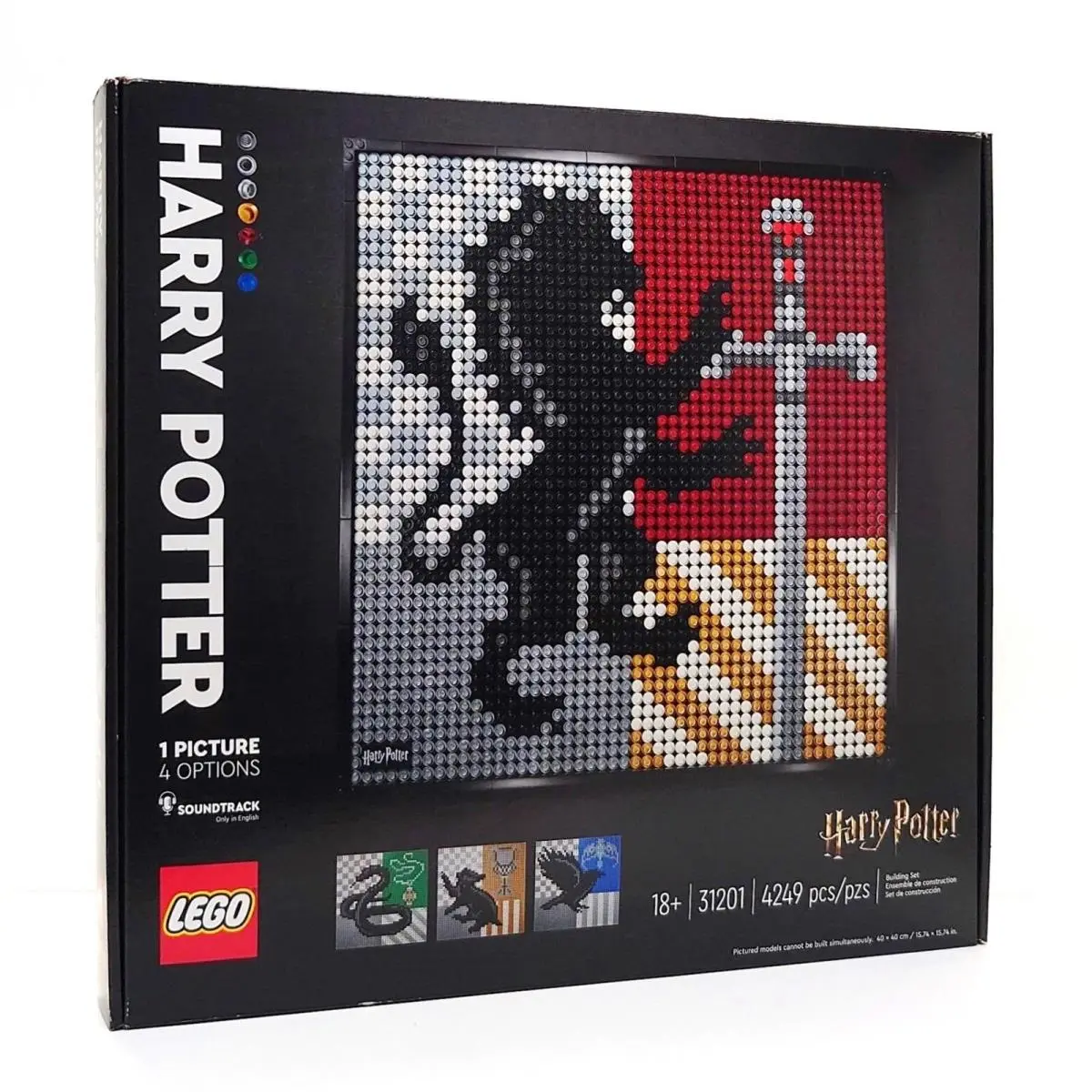 Lego Art 31201: Harry Potter Hogwarts Crests /