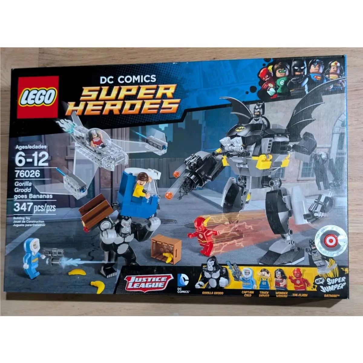 Lego 76026 DC Comics Super Heroes:gorilla Grodd Goes Bananas-new 2015