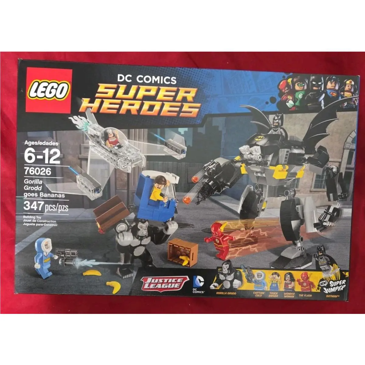 Lego DC Comics Super Heroes: Gorilla Grodd Goes Bananas 76026
