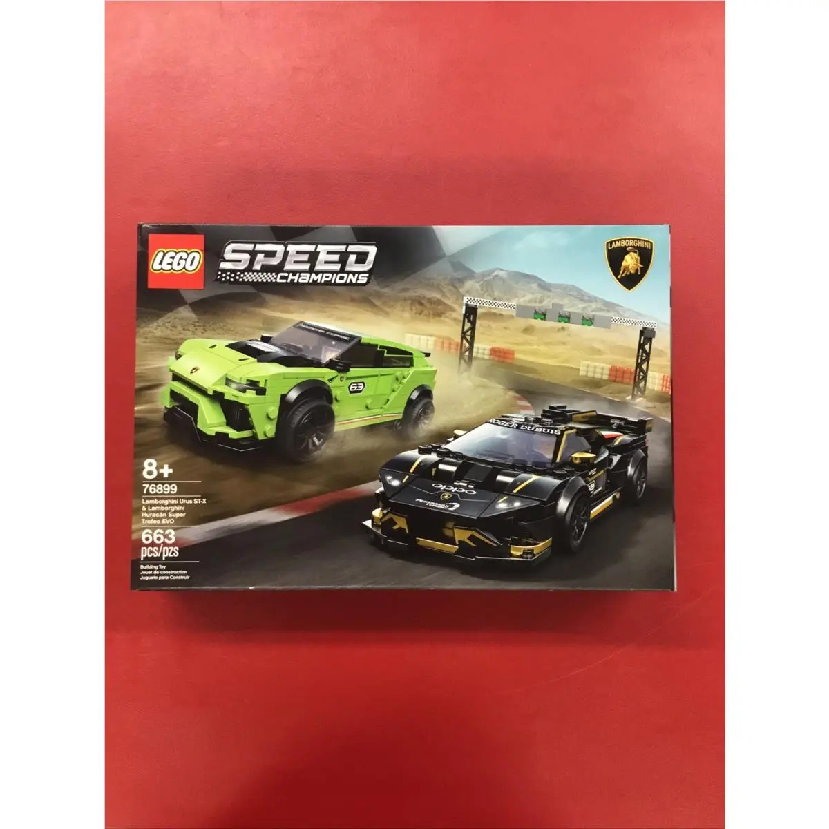 Lego 76899 Speed Champions Lambo Urus St-x Huracan Super Trofeo Retired