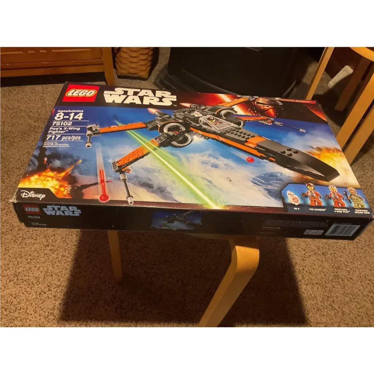 Lego Star Wars Poe’s X-wing Fighter. 75102. New. Box May Show Slight Wear