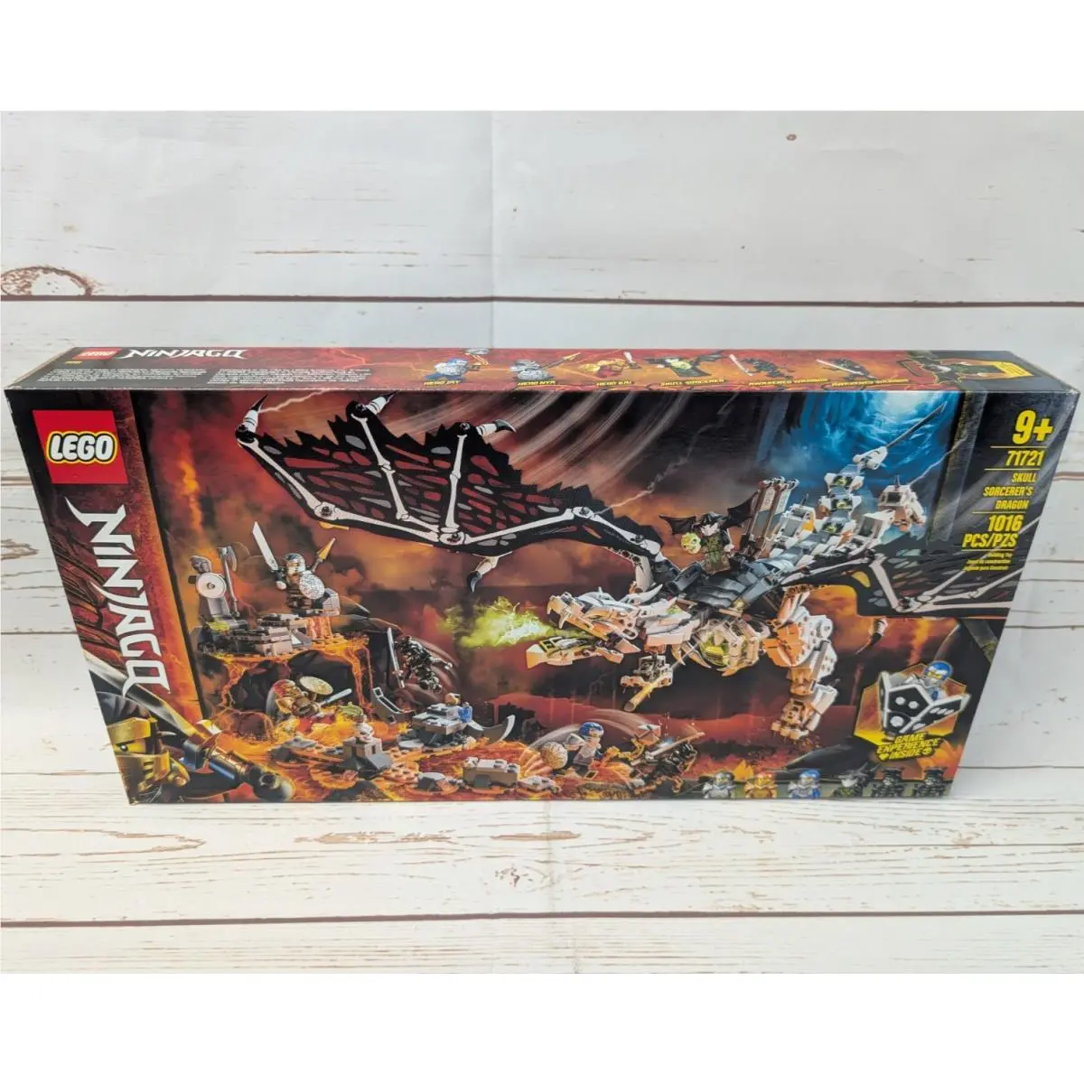 Lego Ninjago 71721 Skull Sorcerer`s Dragon 1016 Pcs