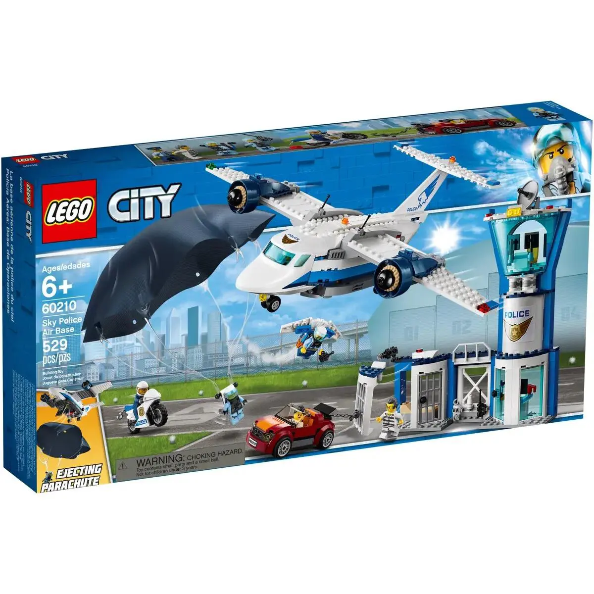 Lego Sky Police Air Base 60210 Town Minifigure Building Set