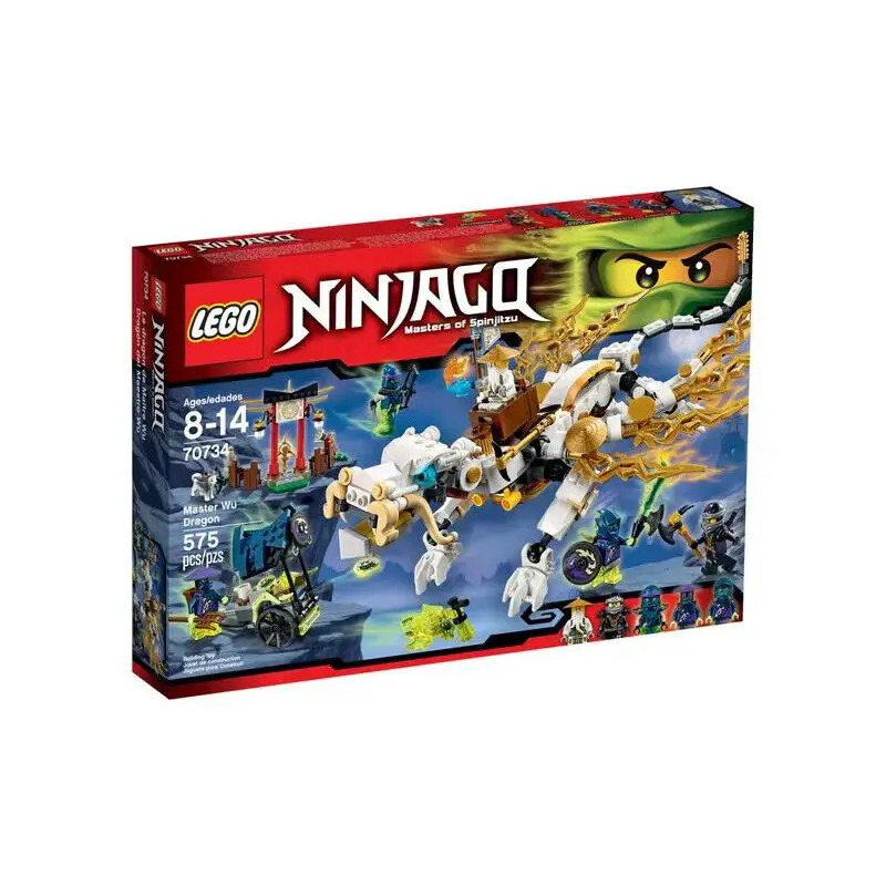 Lego Master Wu Dragon 70734 Ninjago Minifigure Building Set