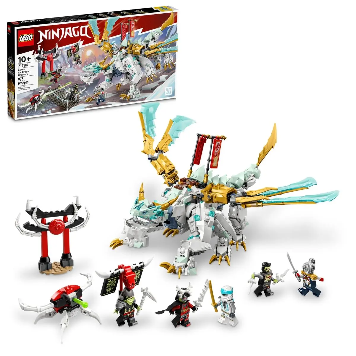 Lego 71786 - Ninjago - Zane`s Ice Dragon Creature