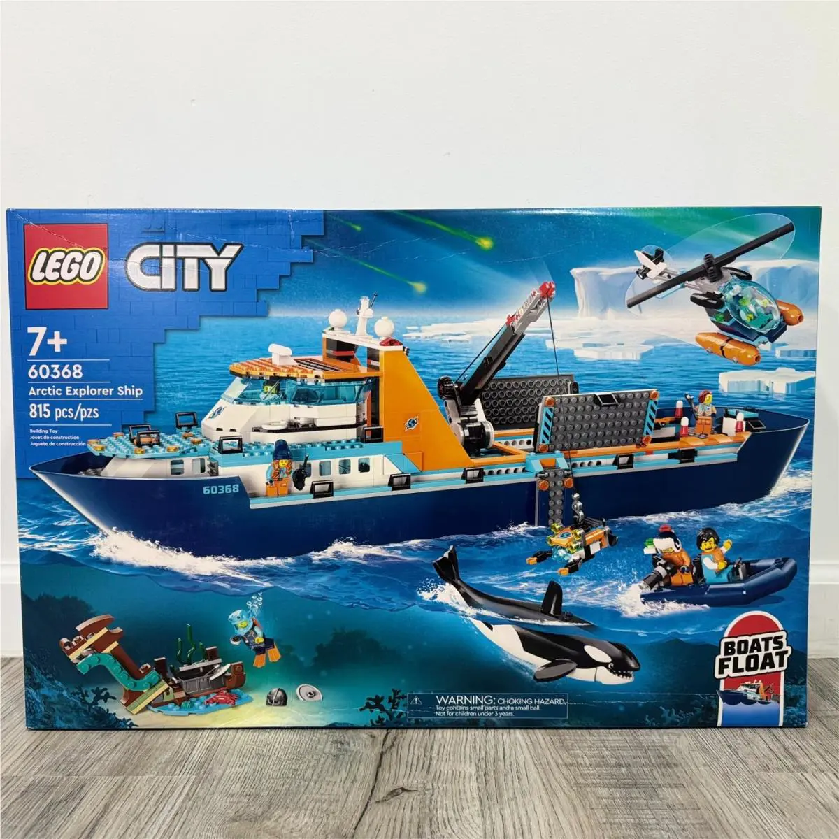 Lego City Arctic Explorer Ship 60368 815pcs Age 7+
