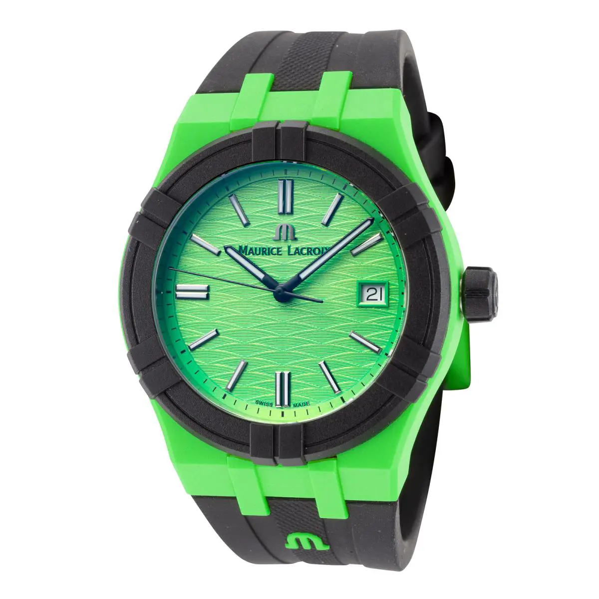 Men`s Aikon Tide 40mm Quartz Watch AI2008-70070-300-0 by Maurice Lacroix