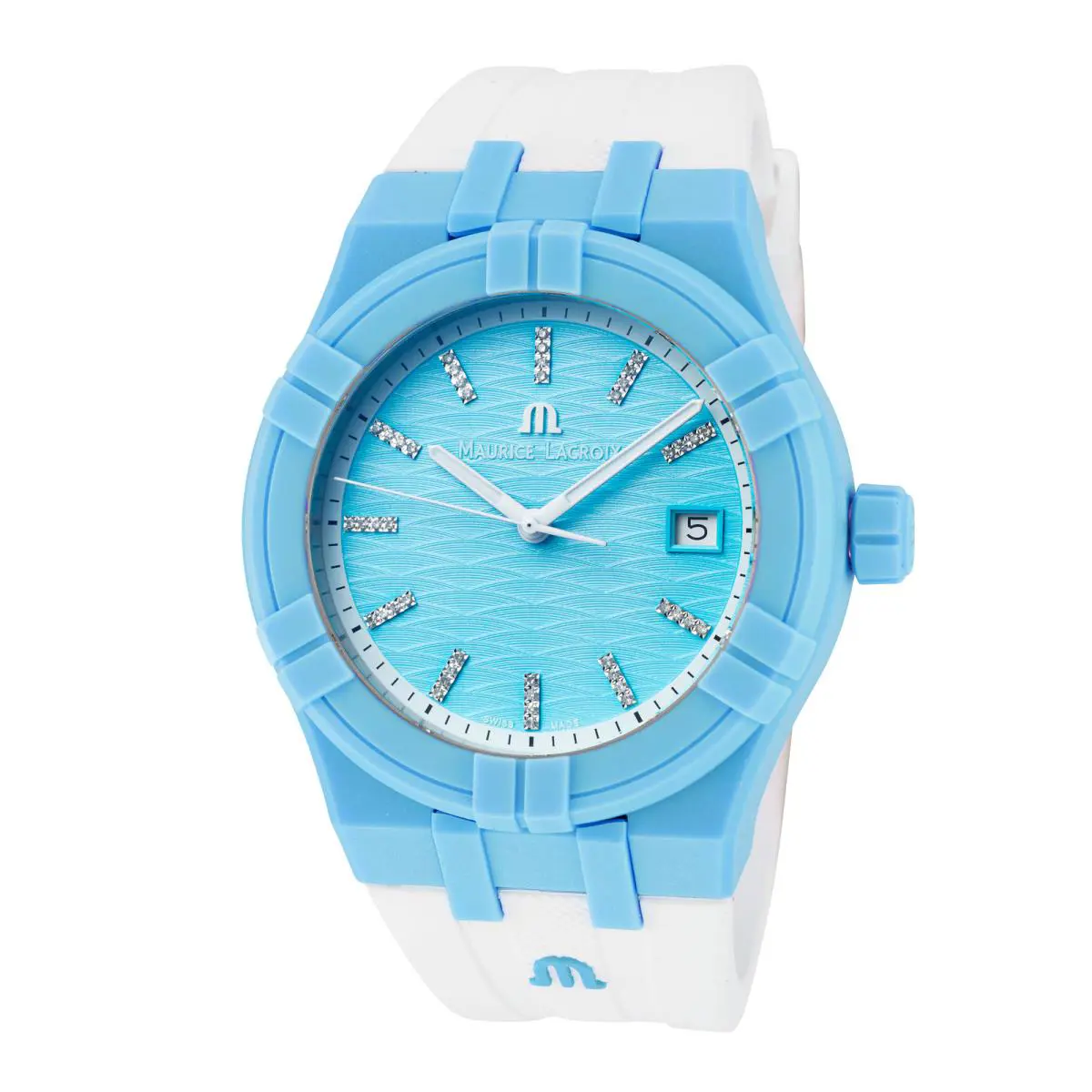 Men`s Aikon Tide 40mm Quartz Watch AI2008-AAAA1-3A0-0 by Maurice Lacroix