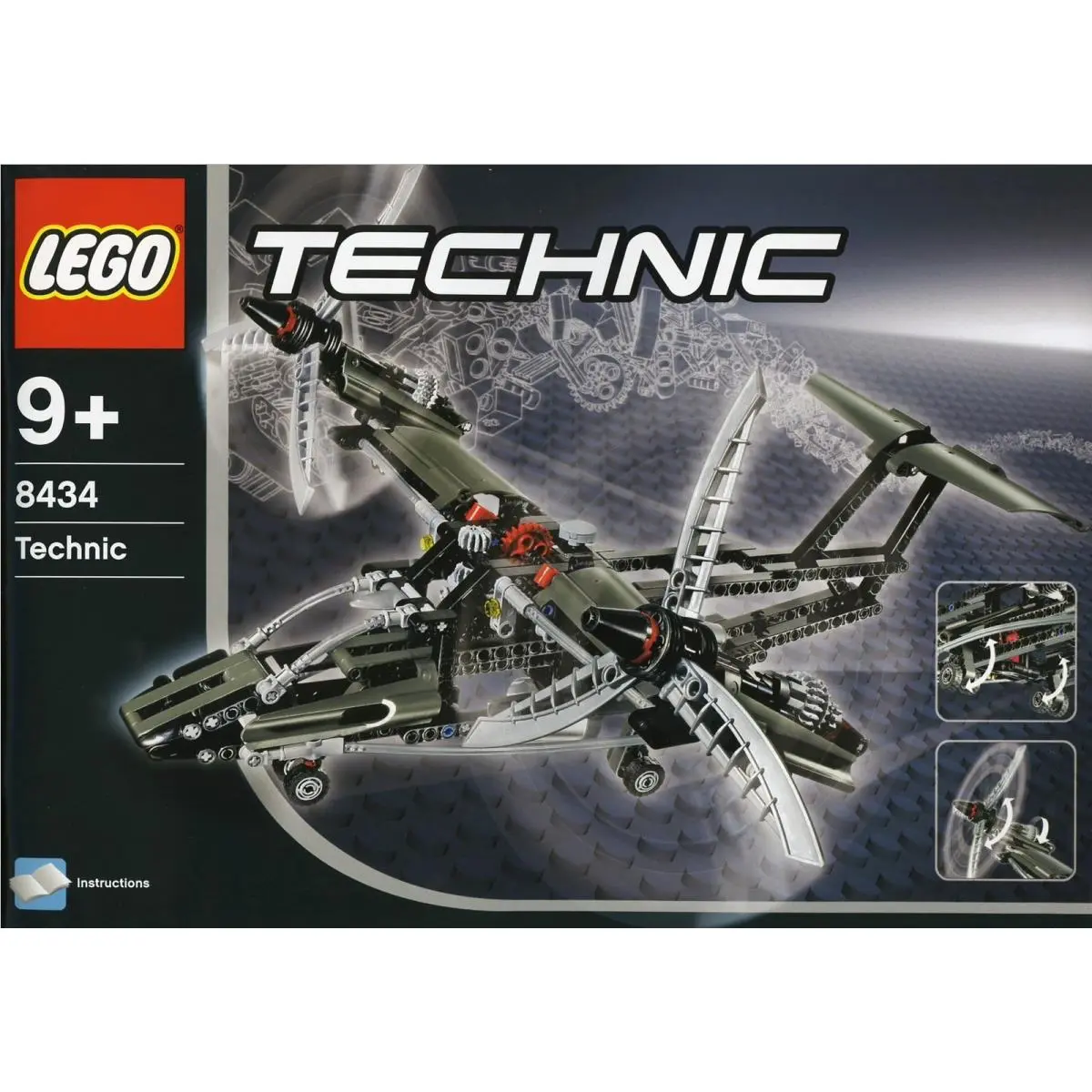 Lego 8434 Technic: Aircraft Technic