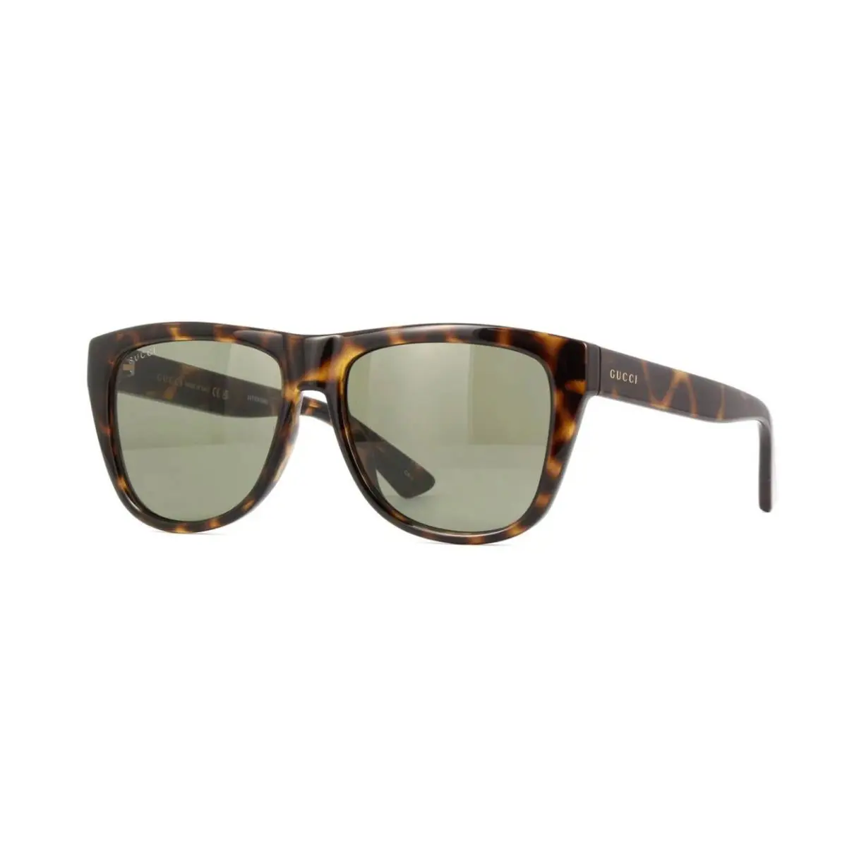 Gucci GG1345S Havana/green 003 Sunglasses